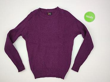fioletowy: Sweter damski, rozmiar L — 2