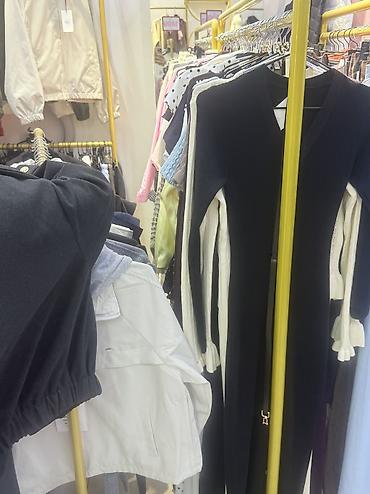 zara детский: Повседневное платье, Китай, Лето, Длинная модель, Трикотаж, Прямое, M — 3