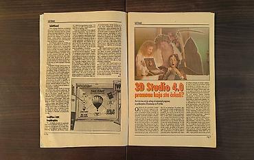 Sport i hobi: ČIP br. 8 februar 1995 – retro računarski časopis – Pentium, IBM, 3D — 4