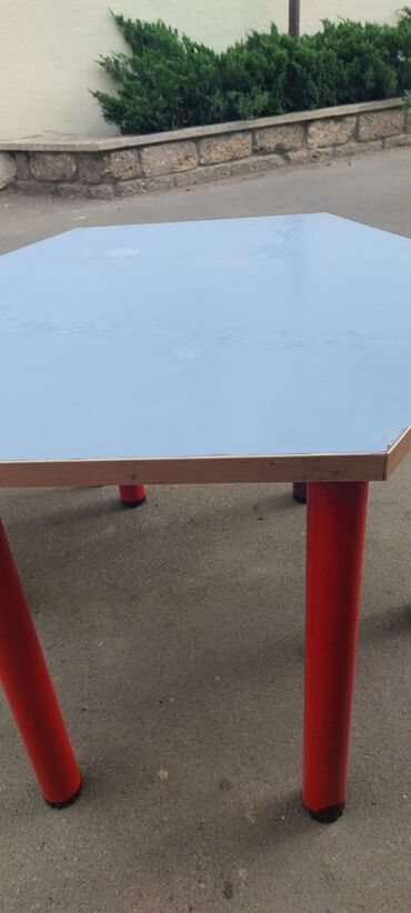 Bağ və bostan üçün digər məhsullar: Stol uşaq bagçası üçün möhkəm tək 50. M 6 stullar 120 m dəst tək — 8