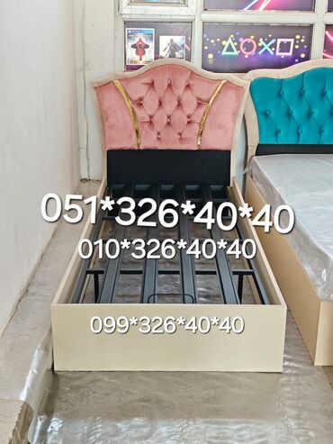 Çarpayılar: Yeni, Təknəfərlik çarpayı, Bazasız, Matras ilə, Siyirməsiz, Azərbaycan — 28