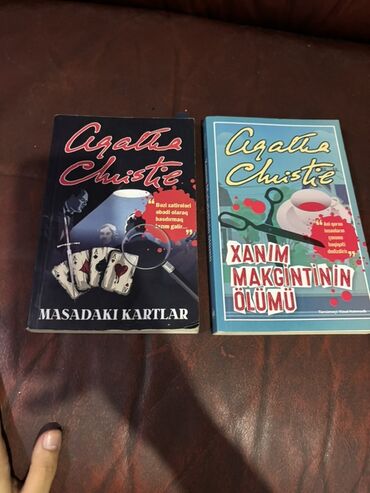 Охота и рыбалка: Agatha Christie – Azərbaycan dilində 2 detektiv roman paketi -
