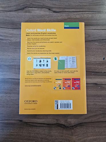 Книги и журналы: Oxford Word Skills – Basic (Ruth Gairns & Stuart Redman), 255 səh — 2