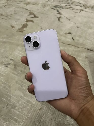 клавиатура мак: IPhone 14, Б/у, 256 ГБ, Защитное стекло, Чехол, Кабель, 78 %