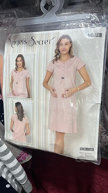 ночнушки: Ночная сорочка, Вискоза, Длинная модель, L, XL, S — 8