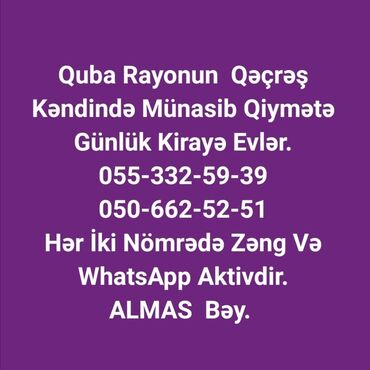 Günlük kirayə evlər: 90 kv. m, 3 otaqlı, İşıq, Su, Qaz — 18