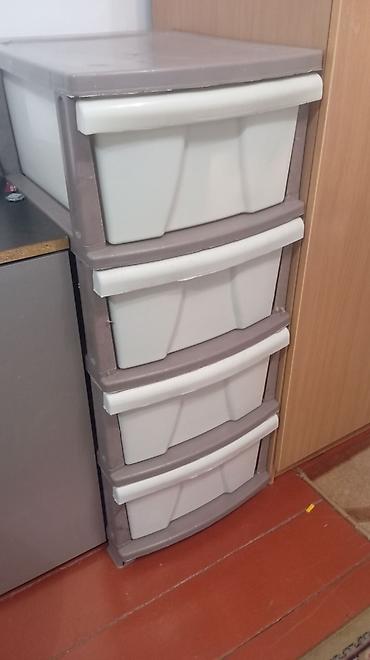 комоды для одежды бу: Комод для одежды, Б/у, Без зеркала, Пластик, цвет - Черный, Самовывоз, Платная доставка — 2