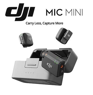 səsgücləndirici: DJI Mic Mini – yüngül, portativ simsiz mikrofon sistemi 2 TX şarj — 1