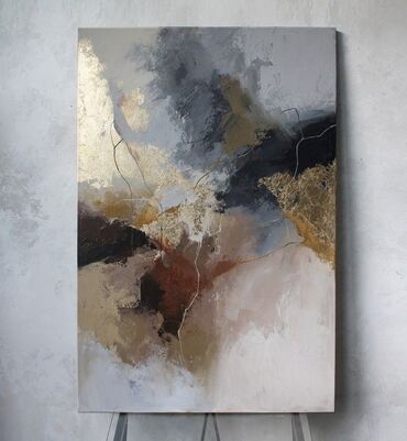 Dizayn, layihə: Modern. Abstrakt janr. Tək tablo. Müasir interyerdə mütləqdir, çünki — 12