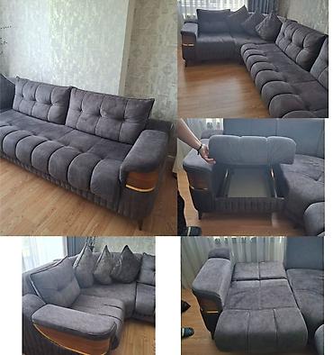 Digər mebel: Gun1Kunc divan acilan bazali yeni kimidir olcu 3/2 metr satilir — 1