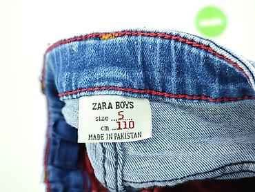 mesh top zara: Spodnie jeansowe, Zara, 4-5 lat, 110, stan - Bardzo dobry — 4