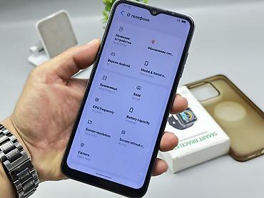 Уюлдук телефондор жана аксессуарлар: Redmi, Redmi Note 13, Колдонулган, 256 ГБ, түсү - Боз, 2 SIM — 4