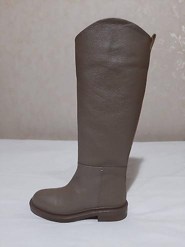 Сапоги: 1) Сапоги, ЕвроЗима, хорошего качества, замшевые черные, размер 39 — 17