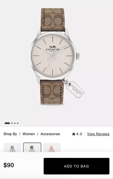 женский парфюм: Продаю часы коач, носила пару раз, состояние новых, оригинал, кожаный