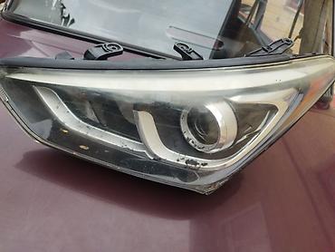 yan güzgü s: 2017 Hyundai Santafe Amerikanka sport sol tərəf adaptif fara tam işlək — 1