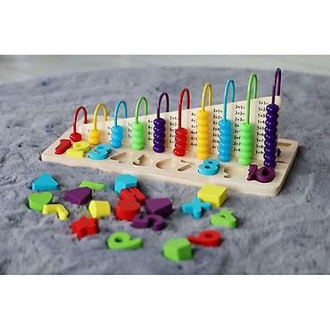 mima vozicek: EDUKATIVNA RAČUNALJKA + DRVENI BROJEVI – ECO TOYS Šifra proizvoda — 5