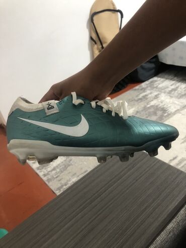 футбольный бутс: Мужские кроссовки, 36, Nike, Б/у, цвет - Зеленый