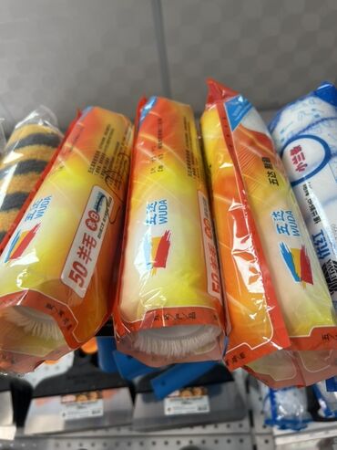 каток для газона: Малярный валик марки Wuda с ворсом из 50% шерсти. Подходит для