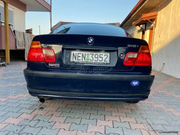 BMW 316: 1.6 l. | 1999 έ. | | Sedan