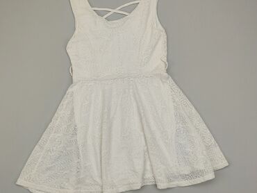 biała sukienki 134: Sukienka, S, stan - Dobry