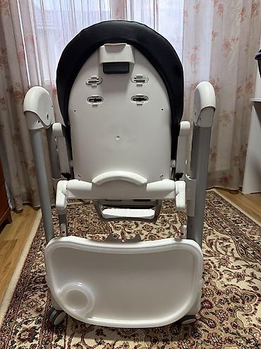 итальянский: Стульчик для кормления, Б/у, Peg perego, Пластик, Трансформер, цвет - Черный, Самовывоз — 7