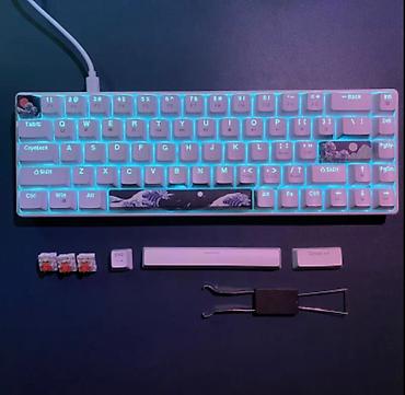 dell nodbuk: Məhsulun adı: HYSG V800 mexaniki klaviatura (USB, RGB işıqlanma) — 1