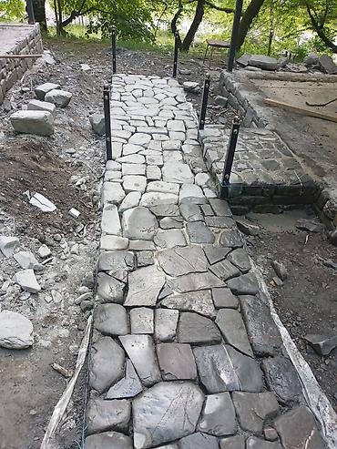 Tikinti işləri: Xidmət: Həyətyanı sahələrdə tam təmir və döşəmə işləri Təklif — 137