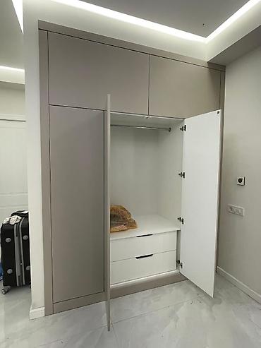alüminium: Düz dolab, Yataq otağı üçün, Qarderob, Kupe, Quraşdırıla bilən, 3 qapılı — 4