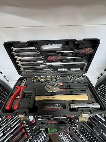 Инструменты для авто: 2000 сом и выше ⬆️ Многофункциональный набор инструментов в черном — 5