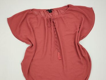 beżowa eleganckie bluzki: Blouse, H&M, S (EU 36), condition - Good