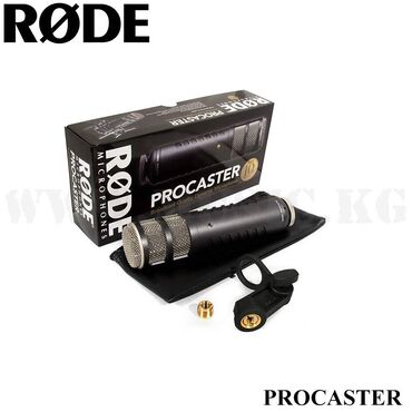 Усилители звука: Динамический микрофон Rode PROCASTER Procaster - профессиональный