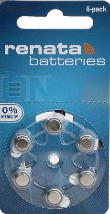 Baterije: Renata baterije za slušne aparate – pakovanje 6 kom - Proizvođač — 1
