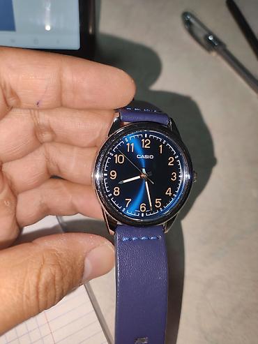 leopard 5: Классические часы часы, Casio, Титан, Япония, Водонепроницаемые, Унисекс, Б/у — 3