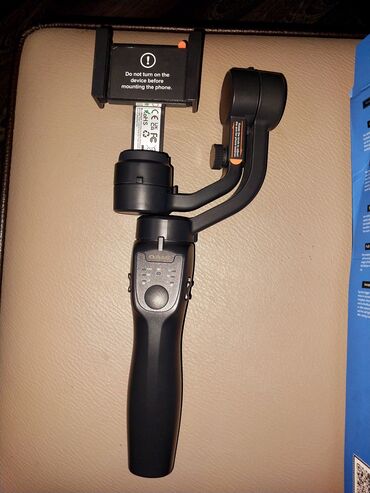 Telefon üçün gamepadlar, triggerlər: QAML F8 3-Oxlu Gimbal – smartfonlar və action kameralar üçün