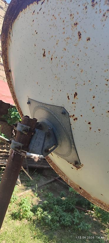 smart tv: 1.10 ölçülü peyk antena. - Material: qalın metal güzgü, sərt — 2