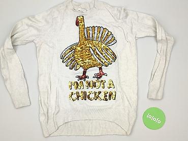 dżem ptaki: H&M, Sweter damski, rozmiar M — 2