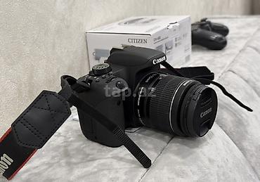 Foto və videokameralar: Canon EOS 800D DSLR fotoaparat + EF-S 18-55mm IS STM obyektiv - — 1