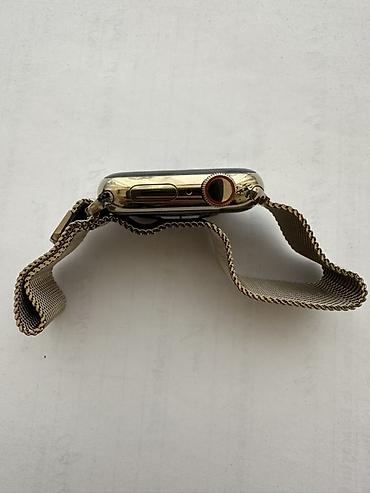 apple watch adapter: İşlənmiş, Smart saat, Apple, Suya davamlı, rəng - Qızılı — 6