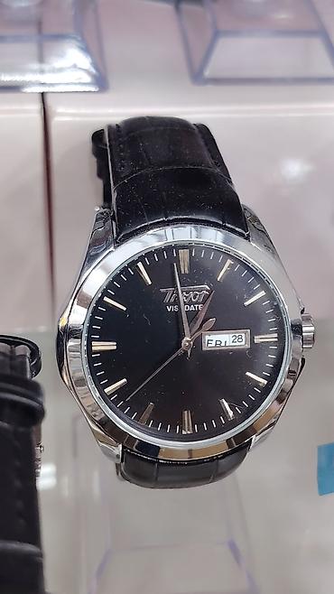 Aksesuarlar: Tissot kişi qol saatları kolleksiyası - Klassik Tissot Visodate: qara — 10