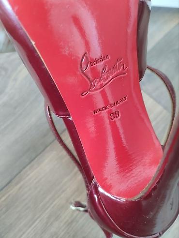 louboutin: Туфли-лодочки Christian Louboutin - Модель: острый нос, высокий — 4