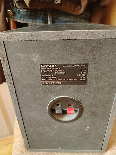 ev kalonka: SHARP CP-XL12 (GY) akustik sistem – passiv dinamik - Brend/model — 4