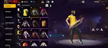 Значки: Игровой аккаунт Free Fire Основные характеристики: - Уровень профиля — 9