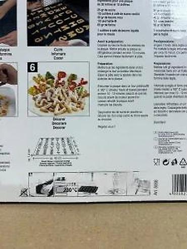 Ostalo posuđe: Zenker tepsija/kalup za keksiće – slova i brojevi - Ploča za pečenje — 23