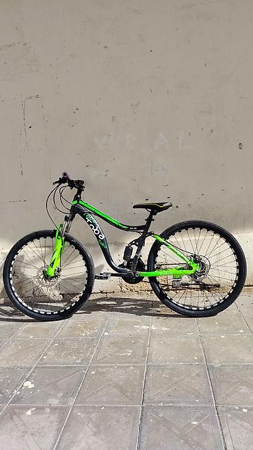 Elektrik velosipedlər: Toba elektro velosiped - Rəng: parlaq yaşıl-qara akssentlərlə - — 1