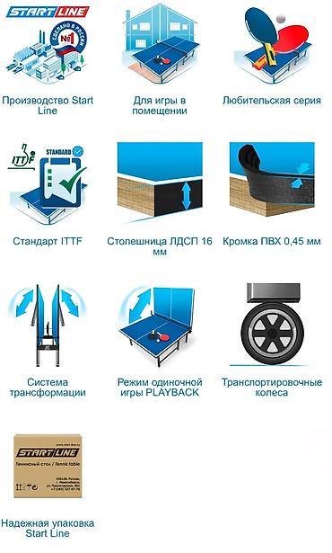 olympic: Российский теннисный стол 🏓🇷🇺 🛑Низкие цены прямиком со складов‼️ ▪️В — 2