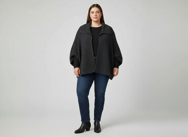 ubrania oversize: Накидка жіноча, розмір 4XL