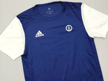 Mężczyźni: T-shirt sportowy dla mężczyzn, S, Adidas, stan - Bardzo dobry