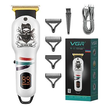 Trimmer VGR 971 - 600mAh / 120 Dəqiqə / 1 Sürət 5500RPM / Cord/Cordles
