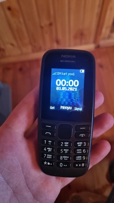 телефон fly mc100 блок питания: Nokia 1, rəng - Qara, Düyməli