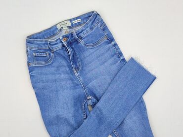 spodnie jeansowe damskie dla wysokich: Jeansy damskie, rozmiar S